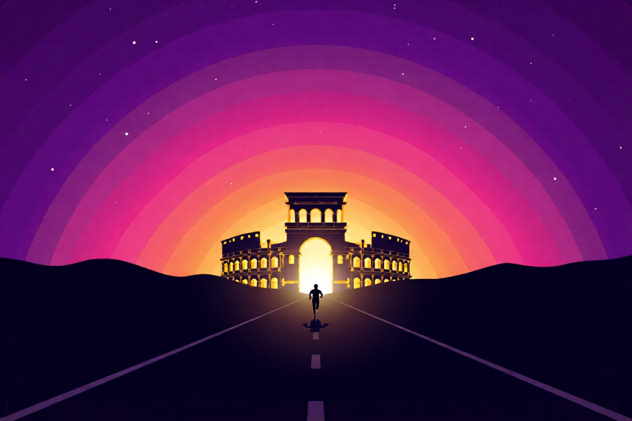 Cover art for Road to Colosseum
